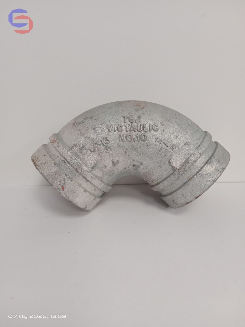 Kolano Victaulic NO 10 90° ocynkowane DN65 76,1mm